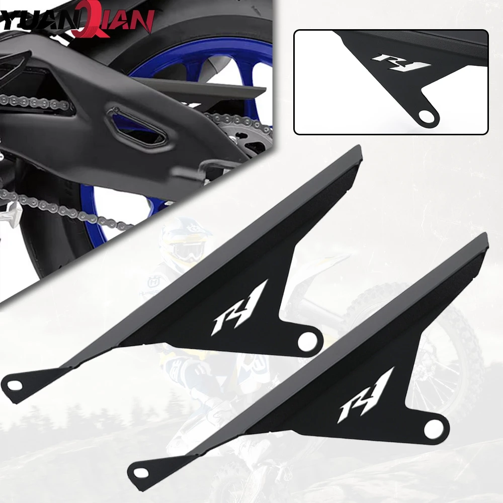 Motorcycle Accessories Chain Cover Protective Guard Trim Panel For Yamaha YZF R1 R1M YZF-R1 YZFR1 YZF-R1M 2015-2022 2023 2024
