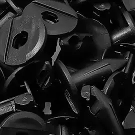 50PCS Car Fastener Clip Fit 8mm Hole Plastic Rivets Fasteners Screw Bumper Fender Black for Kia For Toyota For Nissan