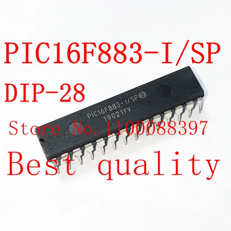 1PCS PIC16F883-I/SP PIC16F886-I/SP PIC16F883 I/SP PIC16F886 I/SP DIP-28 Chipset