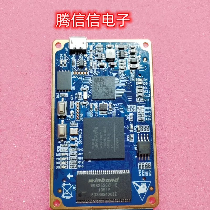 TopElec 1PCS Xilinx Spartan-6 Fpga STM32F407IG XC6SLX16-2FTQ256 STM32H750 Development Board