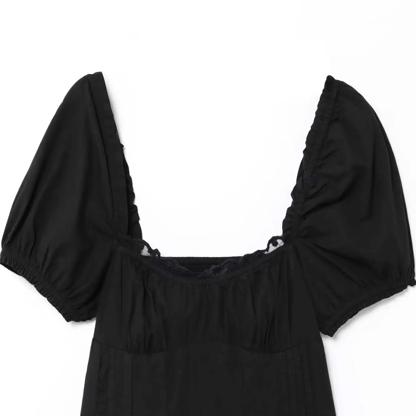 ZAB Autunno Nuovo Arrivo ort Pizzo di Seta Dr Ele Vita Alta Bubble Sve Polka Dot Casual Estate Fata Gonna Dr