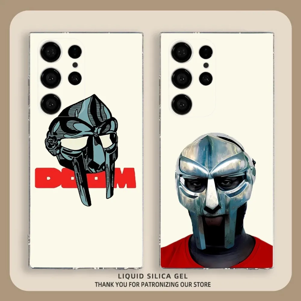 

Singera Fashion M-MF D-DOOM Hot Phone Case For Samsung S30,S23,21,22,20 Ultra,S20 FE lite,S10,9,PIus Note20ultra Cover Clear