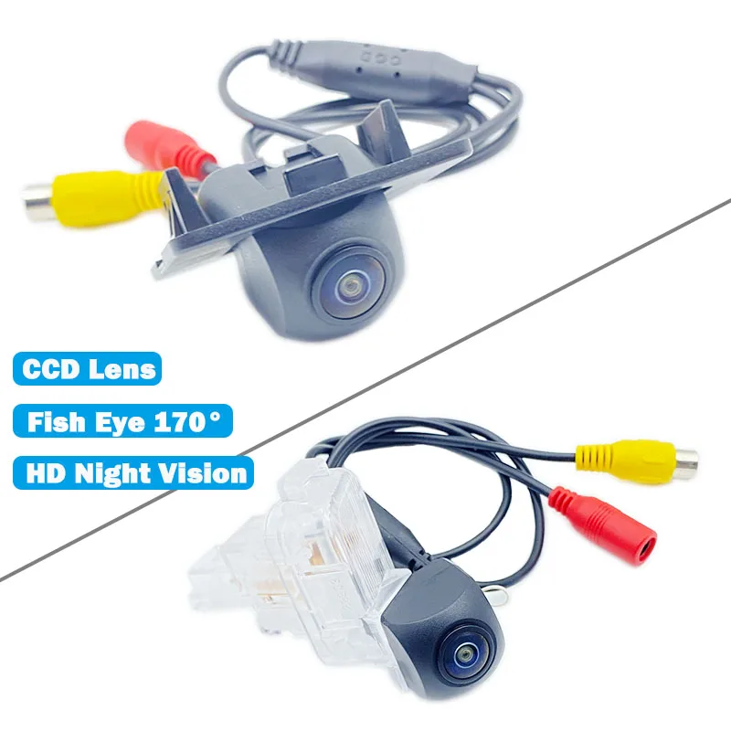 HICAMRUI Rear Reversing Backup Camera for Mazda 3 Mazda3 Axela BM Sedan Hatchback 2014-2018 Original Screen Plug and play
