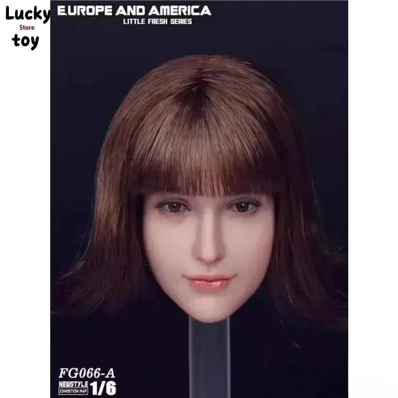 FireGirl FG066 1/6 échelle femme européenne américaine douce beauté tête Sculpture modèle pour 12 "peau pâle PH TBL poupée