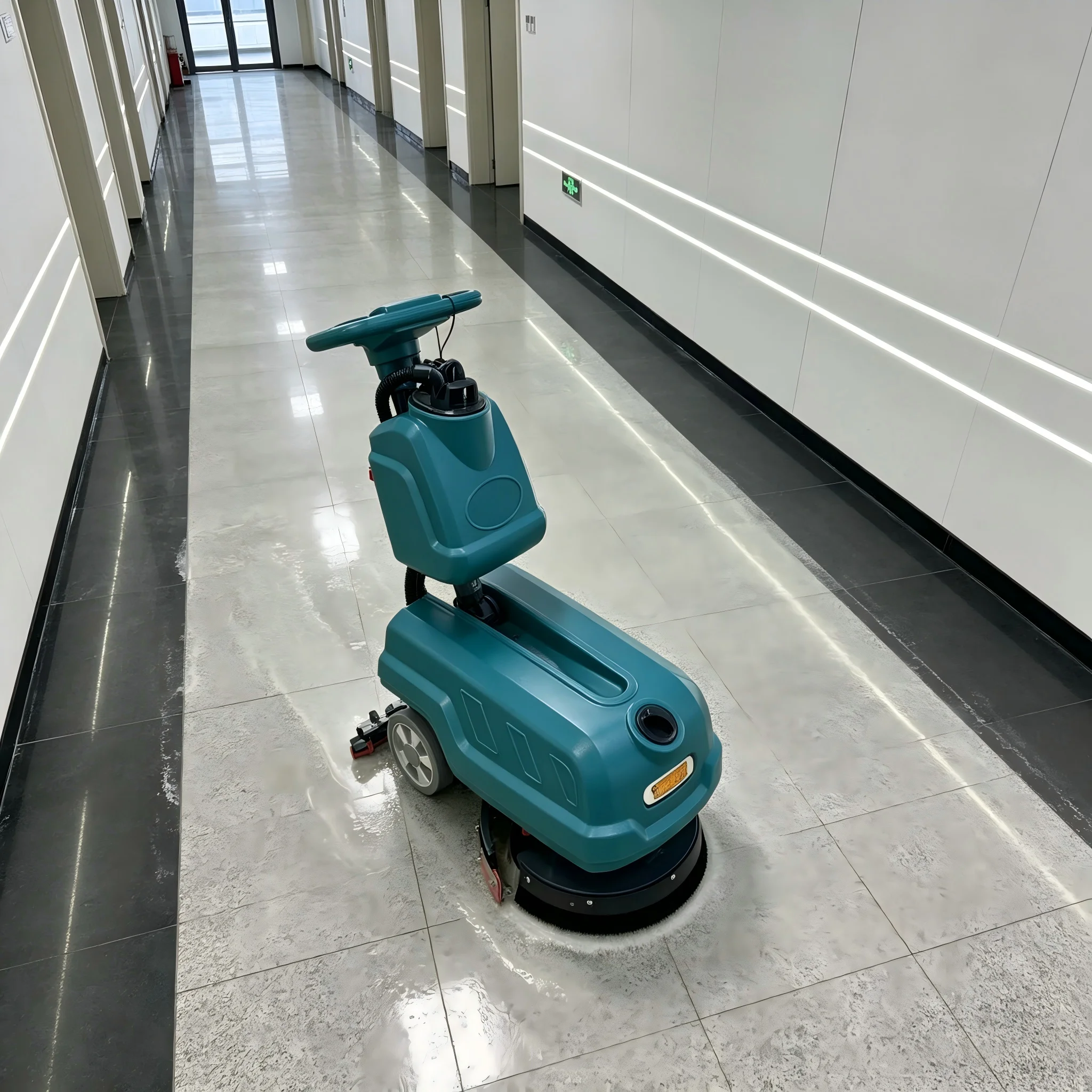 Walk-Behind Floor Scrubber Dry - Floor Scrubber Machine Walk Behind recension och pris