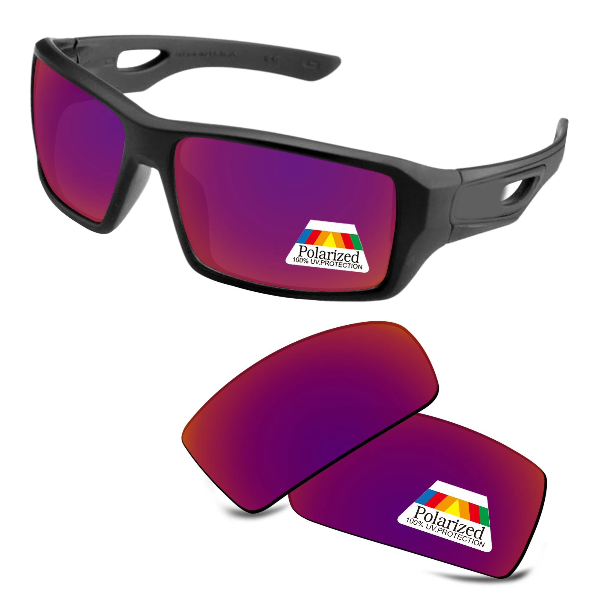 Rarayvix Polarized Replacement Lenses UV400 Protective Compatible with Native Raghorn XD9019 Sunglasses