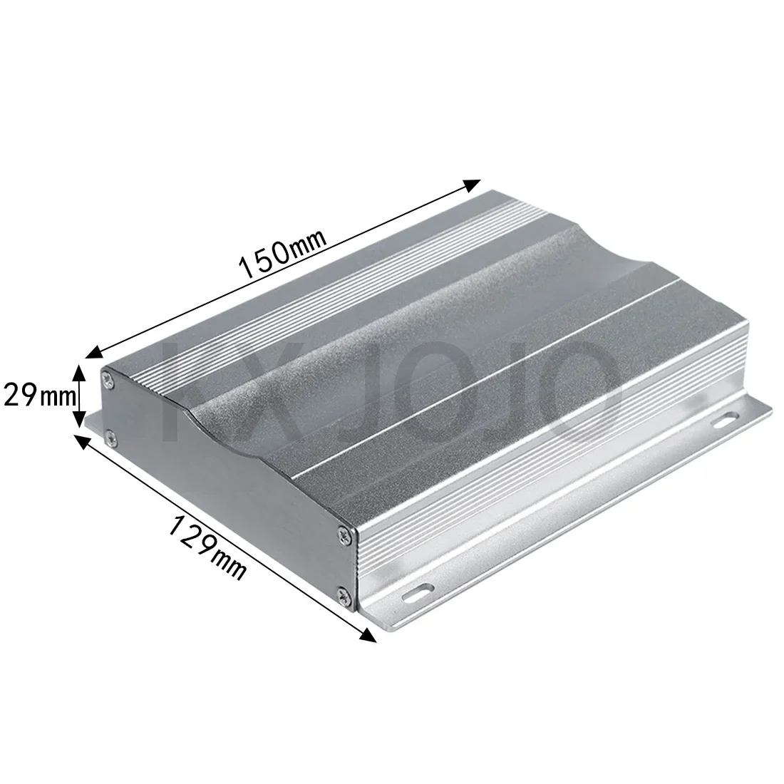 Aluminum Enclosure 129*29*150mm Integrated Box Electrical Extruded Separate Type Circuit Board Case DIY Silver