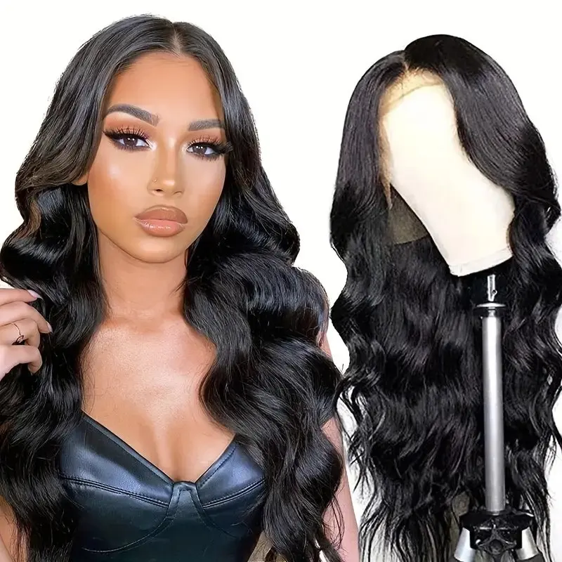 Rosabeauty Lace Frontal Wig  Body Wave 13X4 Front Human Hair HD 13X6 Transparent 5X5 Ready To Wear Glueless Wig 250% Density