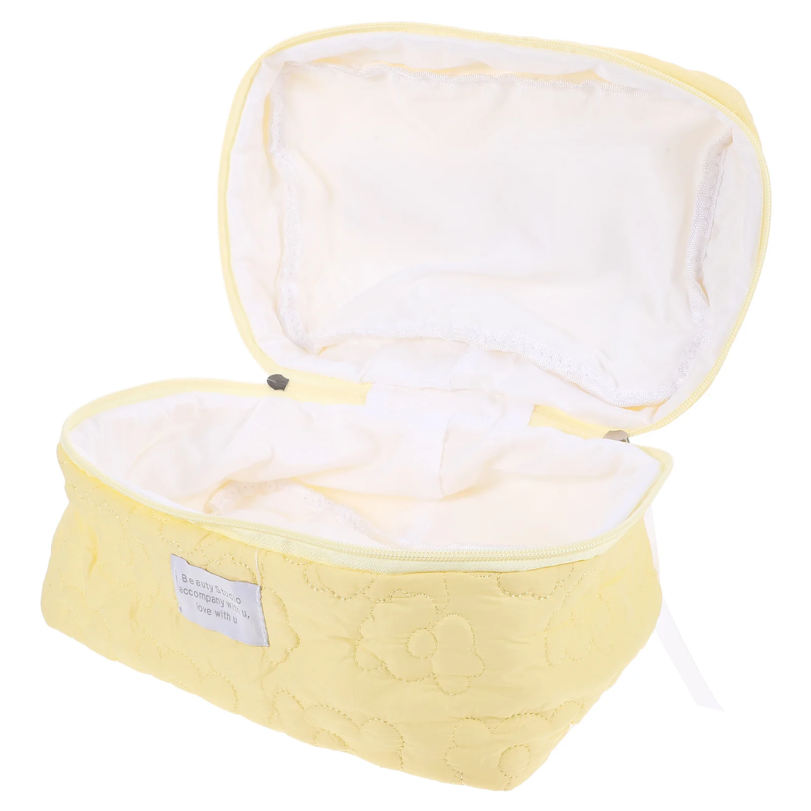 

Travel Makeup Bag with Large Capacity Portable Organizer Delicate Color Toiletry Bag Makeup Organizer