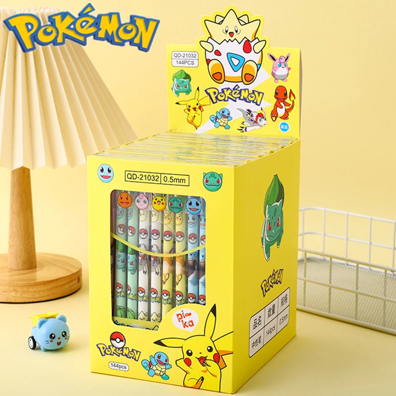 Pokemon Penライティングシグネチャーツール、kawaiiラーニングステーショナリー、pikachu、Squirtle、psypuds、Blastoise、Charmander、ditto周辺機器