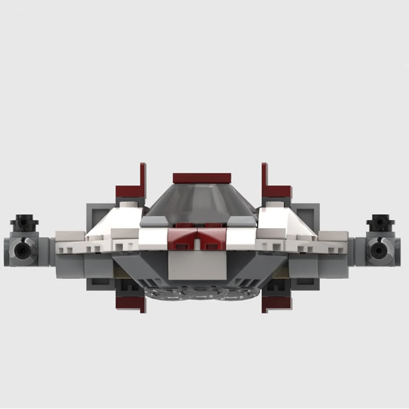 123 Pièces Avion de Chasse Sci-Fi Haute Vitesse MOC Modèle de Blocs de Construction Modulaires Personnalisables Éducatif Simple DIY Jouet Cadeau de Fête