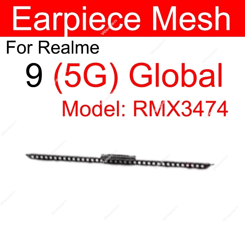 For Realme 9 10 9i 10S 9 Pro Plus 4G 5G Earpiece Speaker Mesh Anti-dust Mesh Top Sound Eapiece Mesh Parts