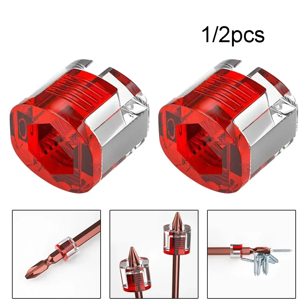 Convenient Tool To Magnetize Or Demagnetize Screwdriver Tips  Magnetic Bit Holder Magnet For Optimal Screwdriver Functionality