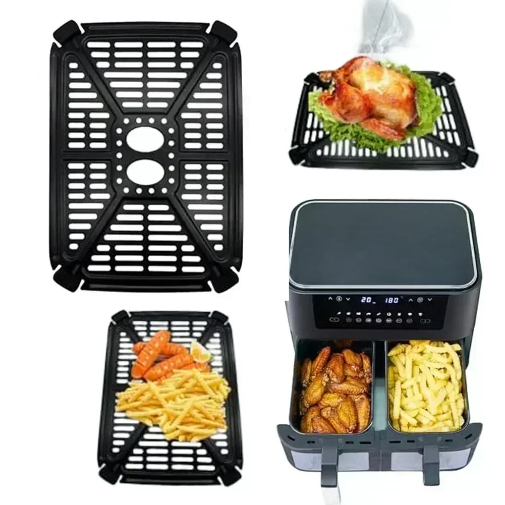 1pc placa de grelha fritadeira de ar uso múltiplo peça de substituição para utensílios domésticos holstein 8.4 qt digital cesta dupla fritadeira de ar