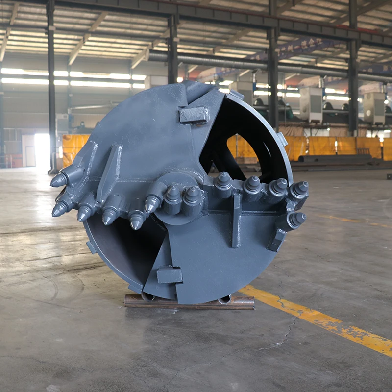 

Foundation Cylinder Type Double Unlocking System Rock Drilling Bits Core Barrel Rock Bucket With Teeth