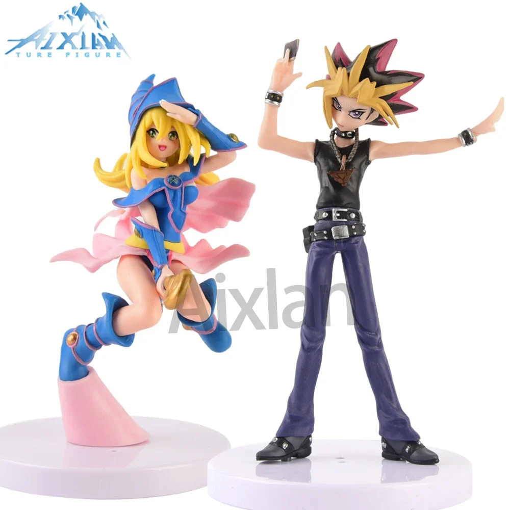 Yu-Gi-Oh!, 17cm! Figurine en PVC YugiChaînes Dark Magician Girl, Duel Monsters, Action Figure, Modèle Toys, Cadeaux de Noël