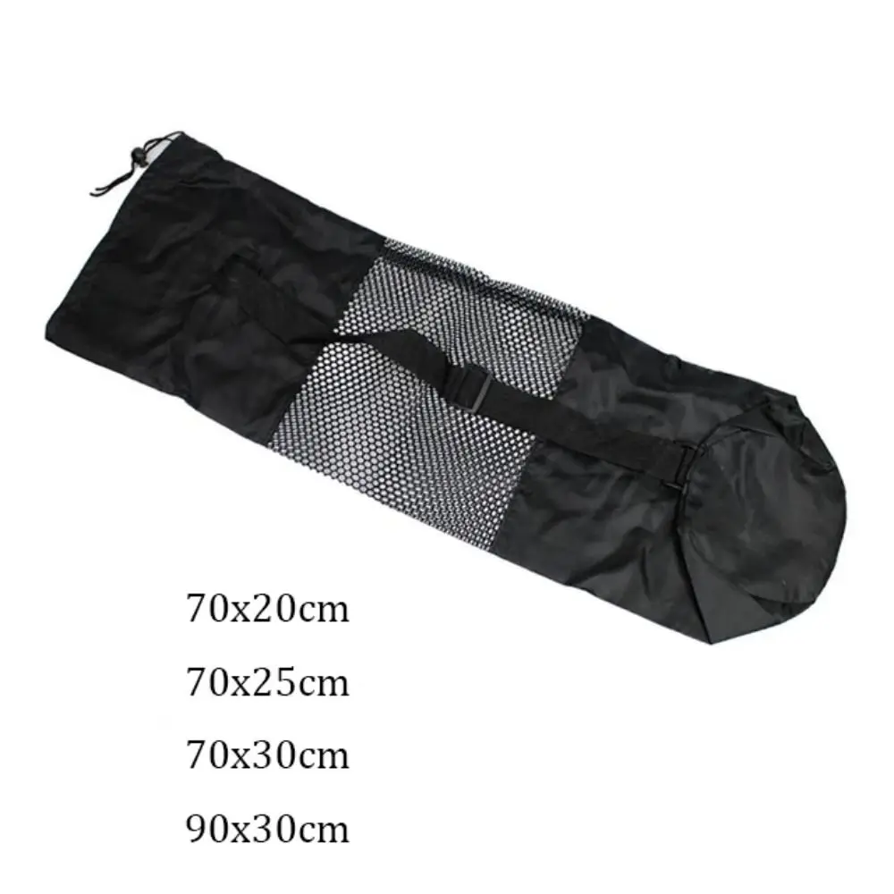 Breathable Yoga Mat Bag Adjustable Strap Mesh Yoga Sports Bag Organizer Stretching Abdominal Muscles Gym Bags