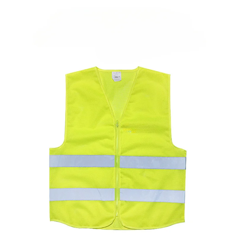 High Visibility Car Reflective Safety Ves Strip Vest Reflective Strip Vest Car Emergency Reflective Vest Fluorescent Mesh