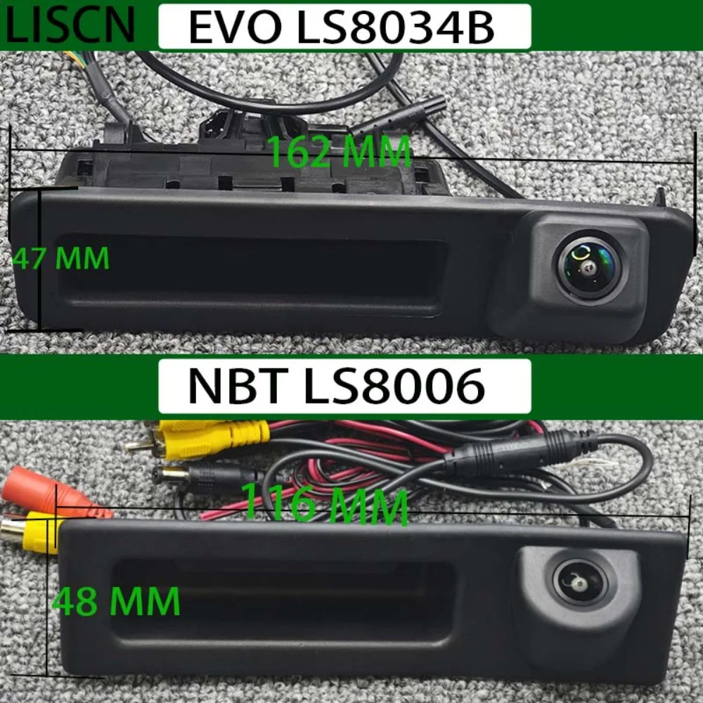 HD Car Reversing Camera For BMW 1 F20 F21 E81 E82 E87 E88 2009 ~ 2021 NBT EVO CIC HD Rear Backup Camera Improve Interface