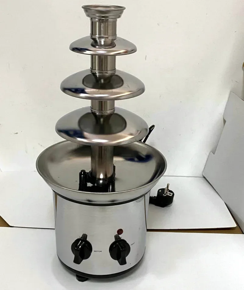 Tafelblad Chocoladefonduemachine Chocolade Waterval Fontein Machine Chocolade Fontein Machine
