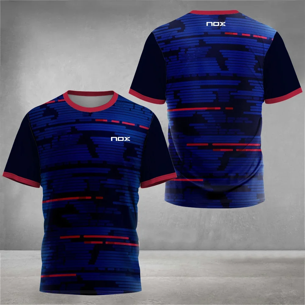 

2025 New Summer Men's Table Tennis T-shirts Quick Drying Short Sleeve Clothing Fitness Running Tee Unisex Breathable Sportswear