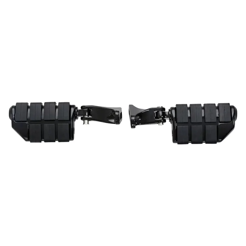 

2X Black Rear Passenger Foot Pegs Bracket Mount Kit For Electra Street Glide
