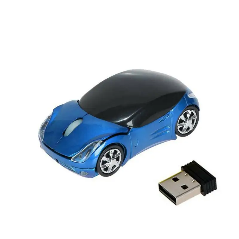 Mouse Raton 2.4GHz 1200DPI Car Shape Wireless Optical Mouse USB Scroll Mice Computer Professional For PC Laptop 18Aug2