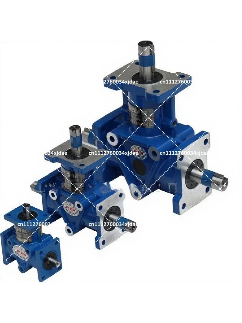 T 90 Degree Bevel Gear Steering Small Right Angle Commutator Cross Box Bevel Gear Reducer Commutator Right Angle ARA0 ARA1 ARA2
