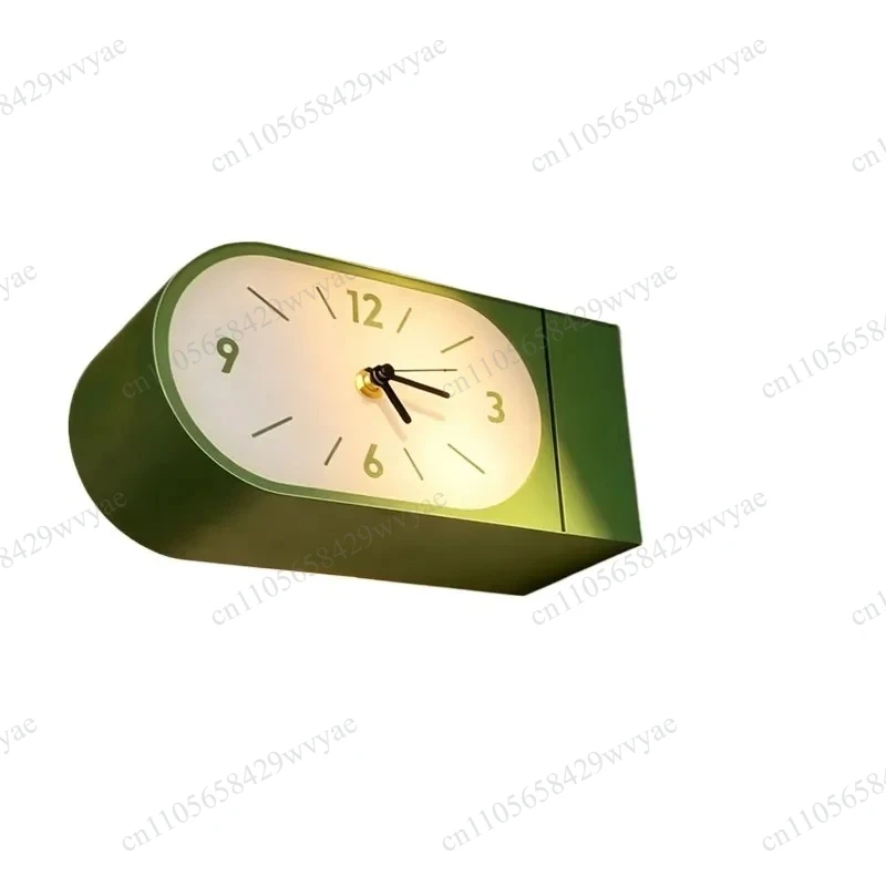 Modern Silent Double‑Sided Wall Clock Simple Art Decor for Living Room Factory Direct Supply