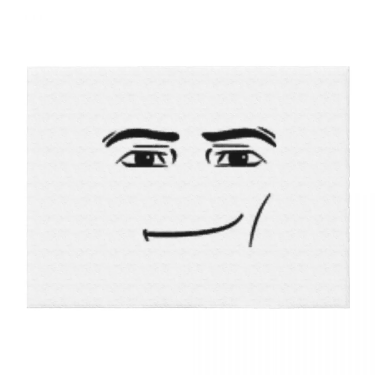 

Man Face Throw Blanket Polar Plaid Thin Luxury Blankets