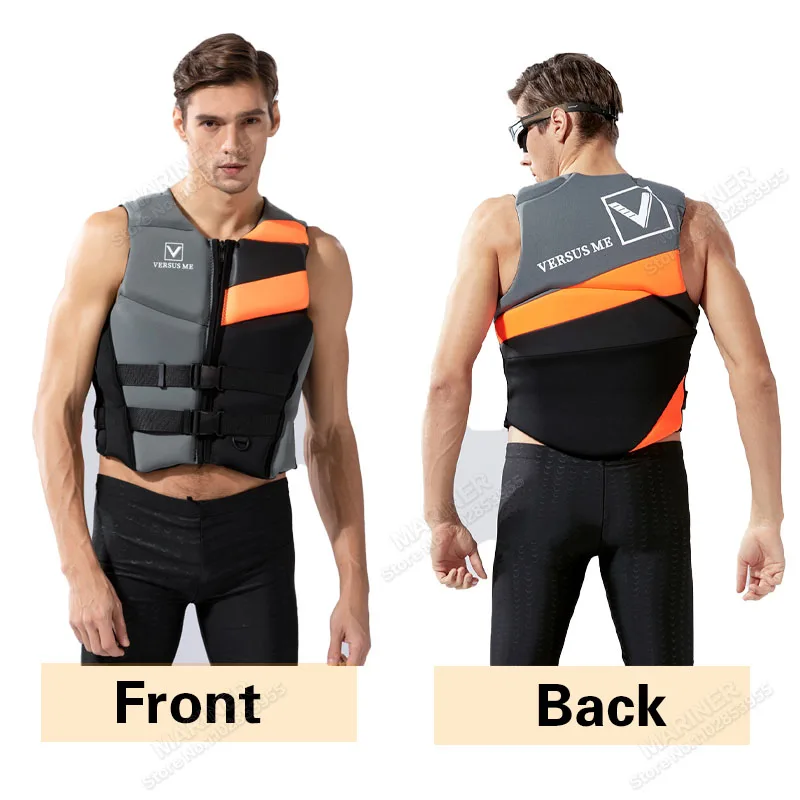 Life Vest for Adults Kayak KiteSurf Jet Ski Life Jacket Motorboats Raft Rescue Swim Drifting Boat Wakeboard Fishing Life Jackets