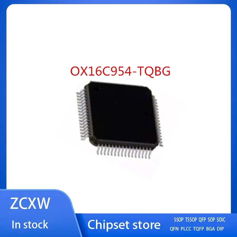 

1PCS/LOT NEW OX16C954-TQBG OX16C954 TQBG TQFP-80