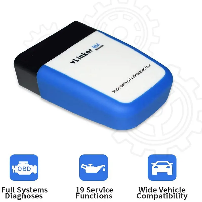 Vgate vLinker BM For BM.W Scanner ELM327 Bluetooth 3.0 OBD2 Cars Diagnostic Tools BMWBimmercode ELM 327 V 1 5 OBD 2 Auto Scan