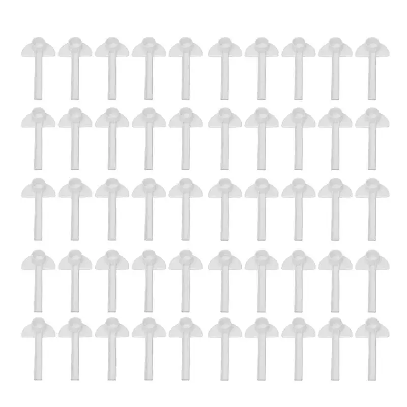 

A84E-50Pcs Duck Beak Type Bee Feeding Water Feeder Beekeeper Equip Garden Tool Bee Water Feeder Bee Keeping Tools