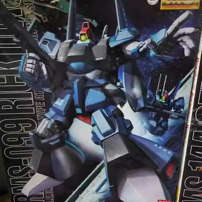 Spot Bandai MG Solomon Nightmare Cardo Special Blue Warrior Blue Lick Diaz Mobile Handheld Model Toy Gift Movie Anime