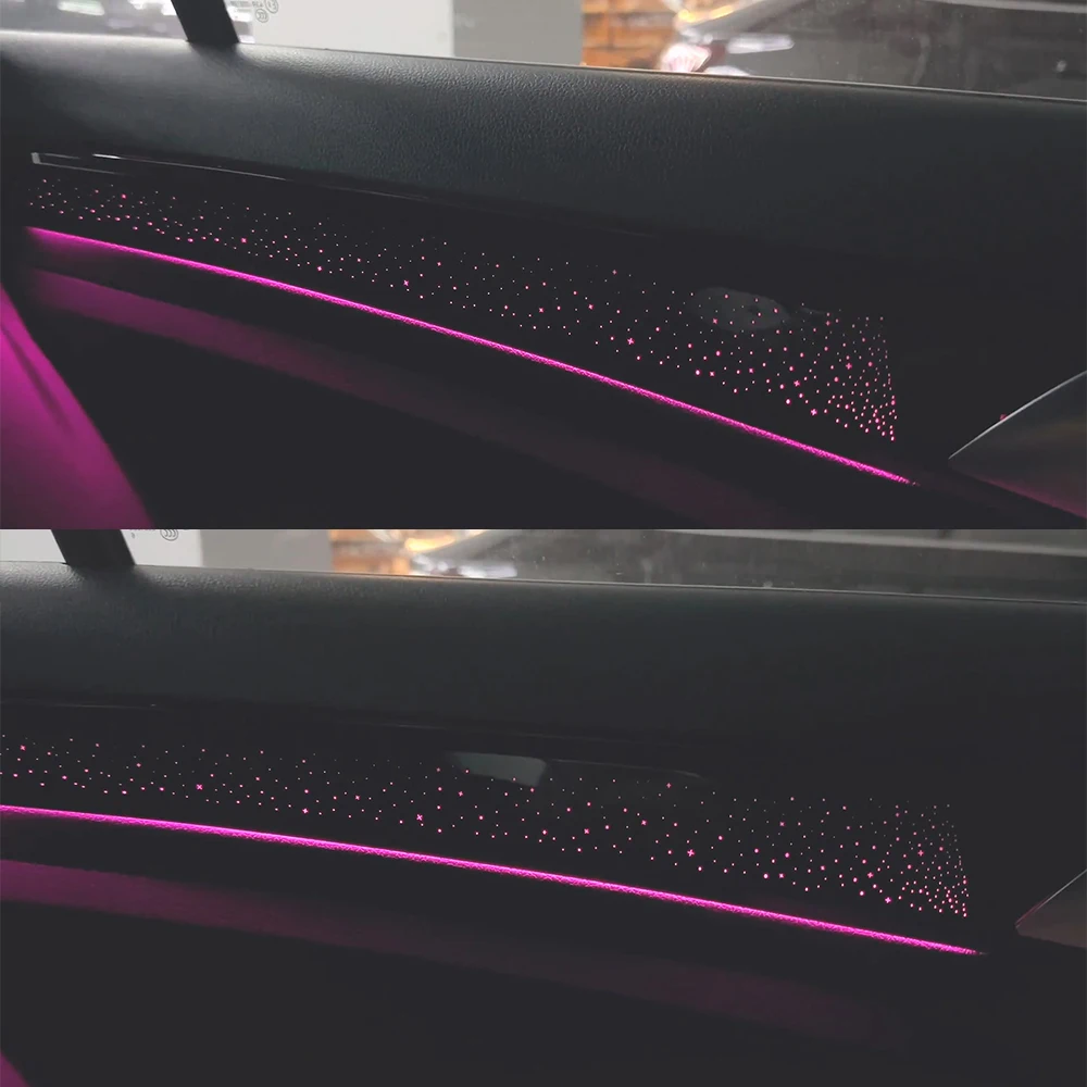 For Volkswagen Golf 7 Atmosphere Light Volkswagen Golf 7.5 Starry Sky Decorative Panel  RGB  cars accessories Volkswagen