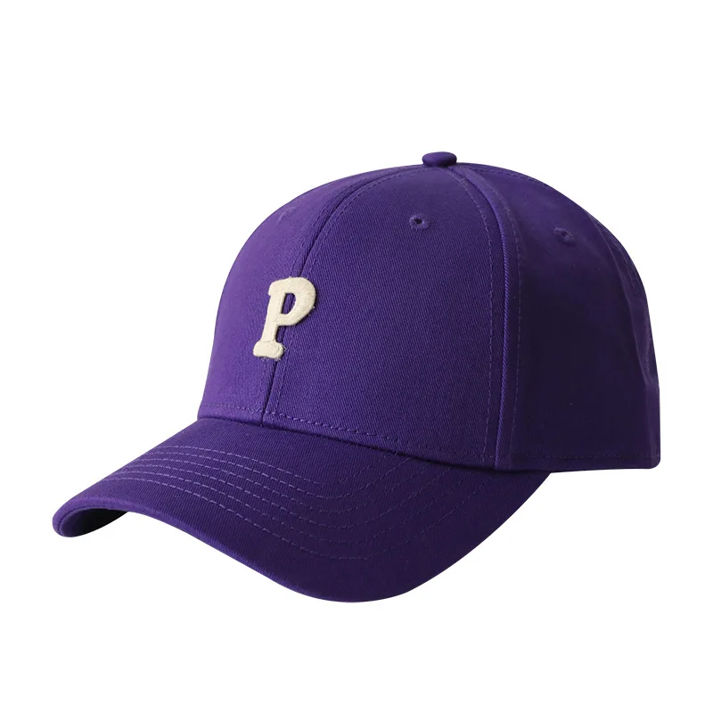 Purple Hat Light Purple Soft top Baseball Cap Hard Cap Yam Beret Fisherman\'s Hat Knit Hat Woman