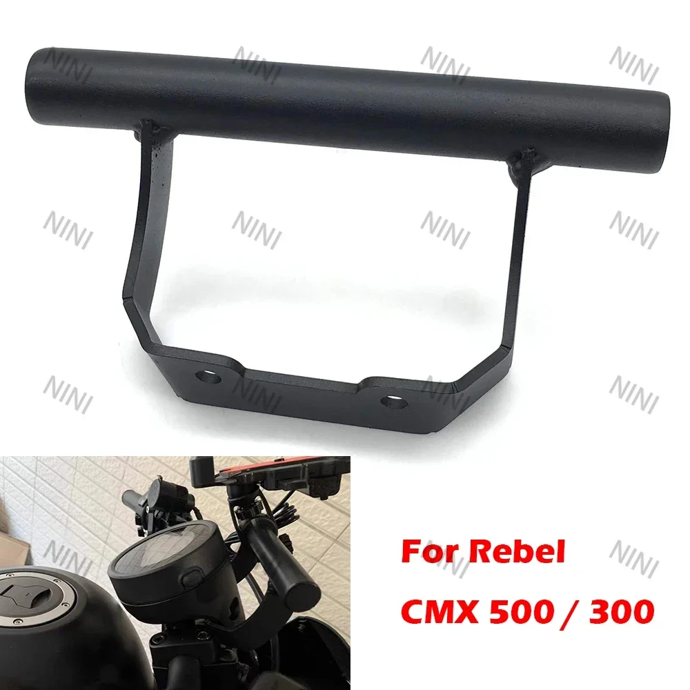 

Motorcycle For Honda Rebel CMX 500 300 CMX500 CMX300 Rebel500 2017-2022 Accessories Navigation Bracket GPS Phone Holder Levers
