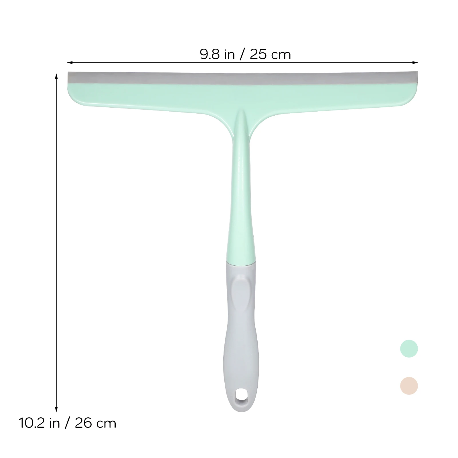 

4pcs Squeegee For Shower Glass Door Window Cleaning Kit Adhesive Hooks Ergonomic Handle Compact Bathroom Scrubber Mirror Car