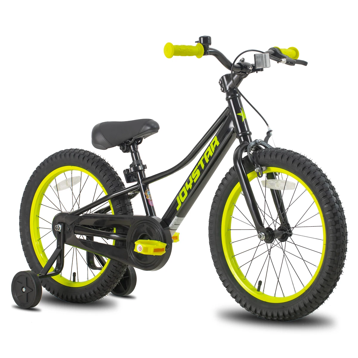 JOYSTAR Kids Bike for 7-12 Years Old Boys and Girls, 20 Inch Kids Mountain Bike with Training Wheels and Handbrake