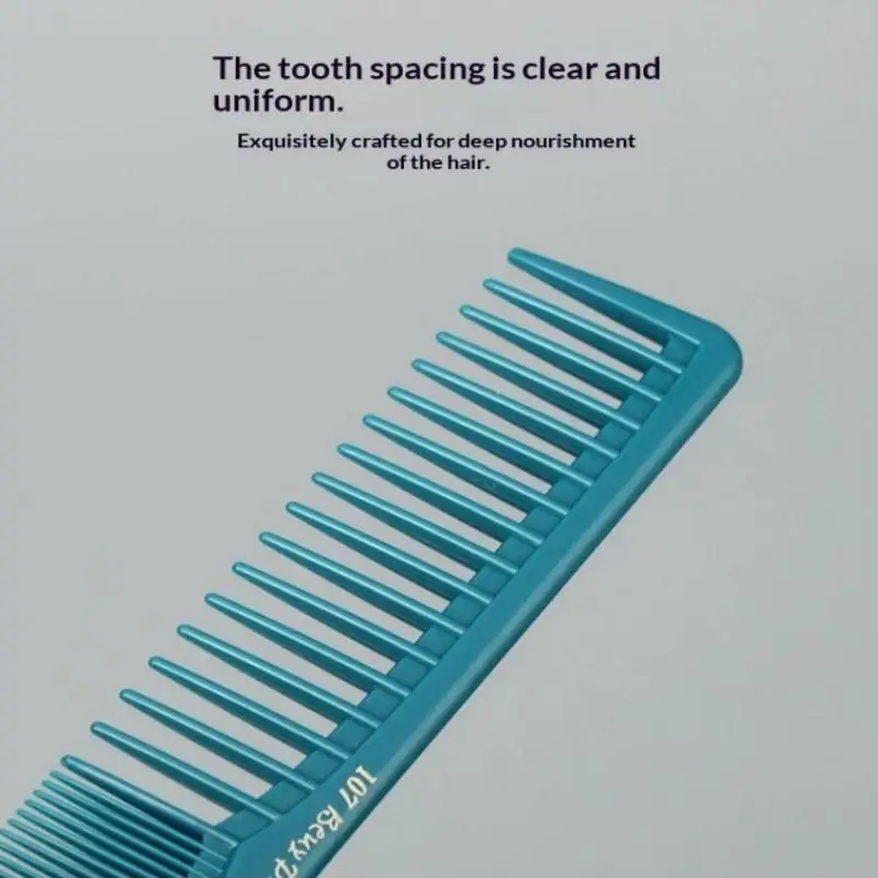 Hair Cutting Comb Professional Flat Head Anti-Static Fine Tooth Barber Tool for Men Women Kids Home Salon Haircut Style
