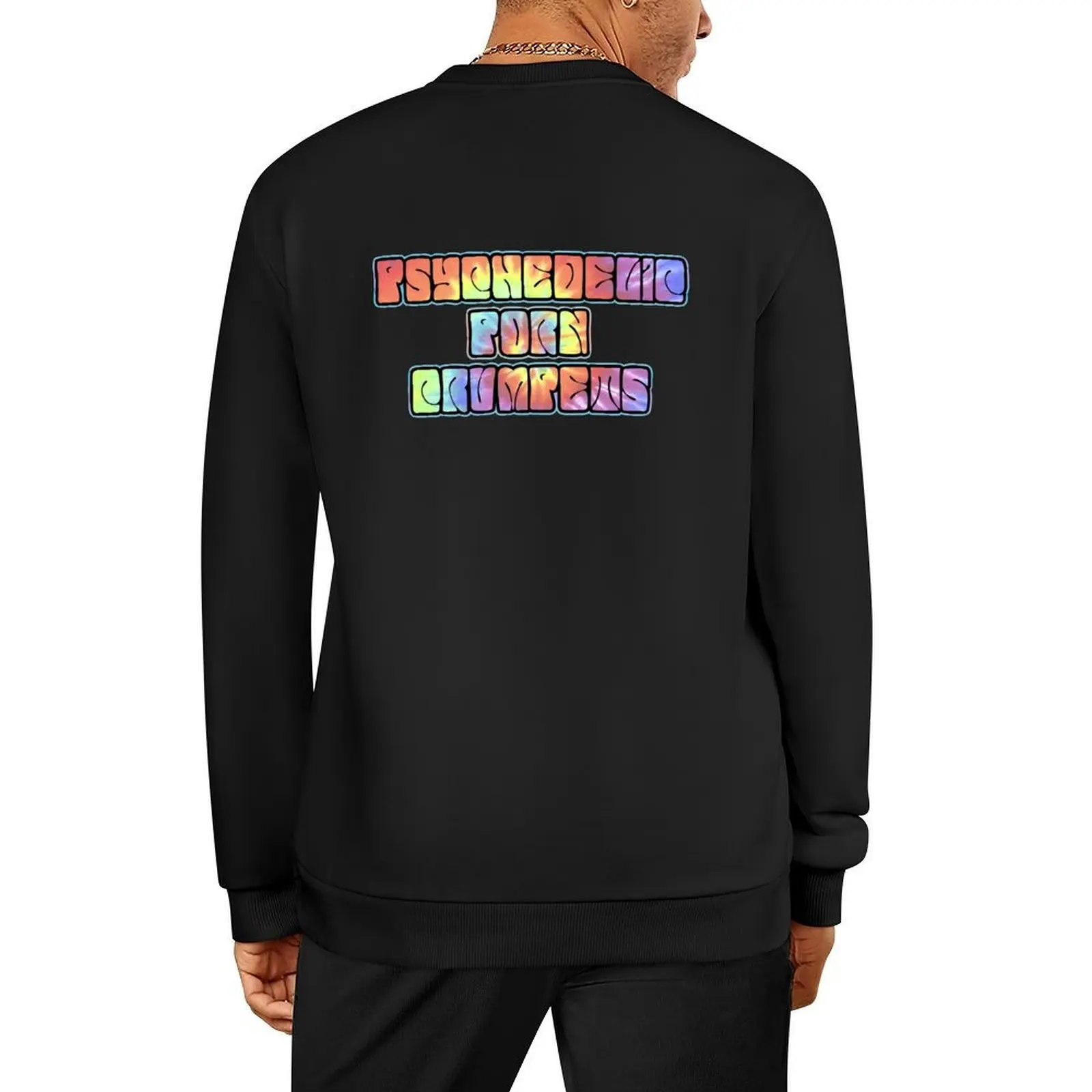 Jersey psicodélico porno Crumpets, ropa masculina, abrigo para hombre, ropa de estilo coreano, sudadera de otoño para hombre
