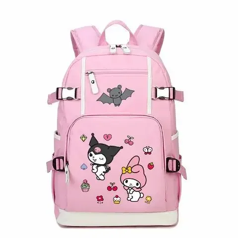 Sanrio Clow M Zoete Rugzak Vrouwelijke Nieuwe Cartoon Schooltas Schattige Universiteitsstijl Junior Middelbare Scholieren