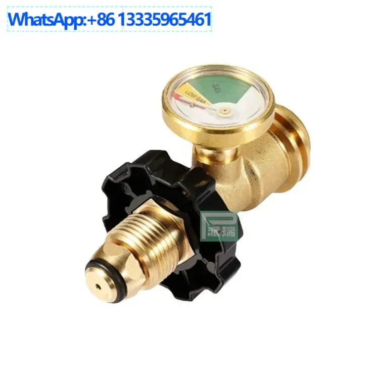 

5Pcs Perry American BBQ with China Liquefied Gas Tank Cylinder Adapter Valve, BBQ Grill Adapter