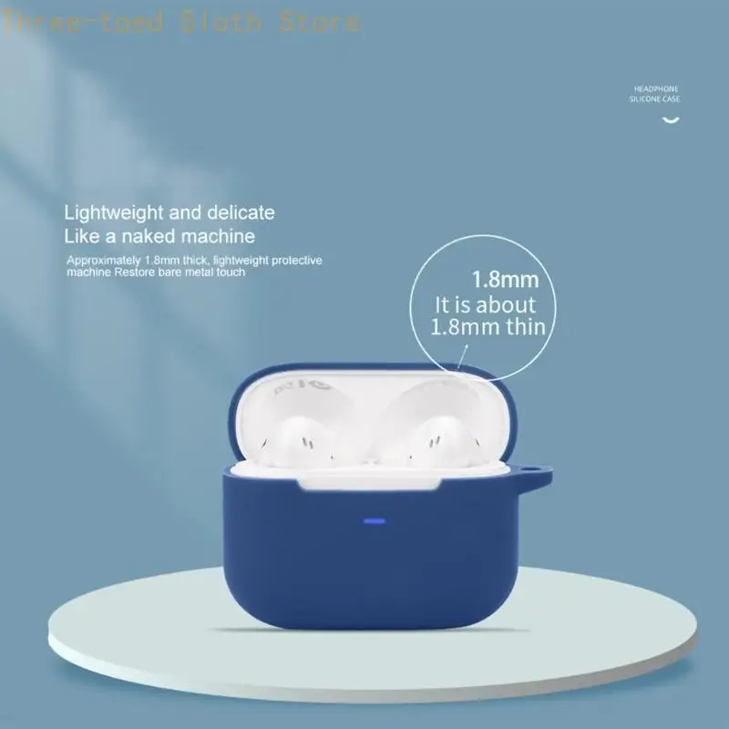 Hülse für W04 Silikon Fall Kopfhörer Schutz Abdeckung Haut Ohrhörer Gehäuse E74A – Detail 9