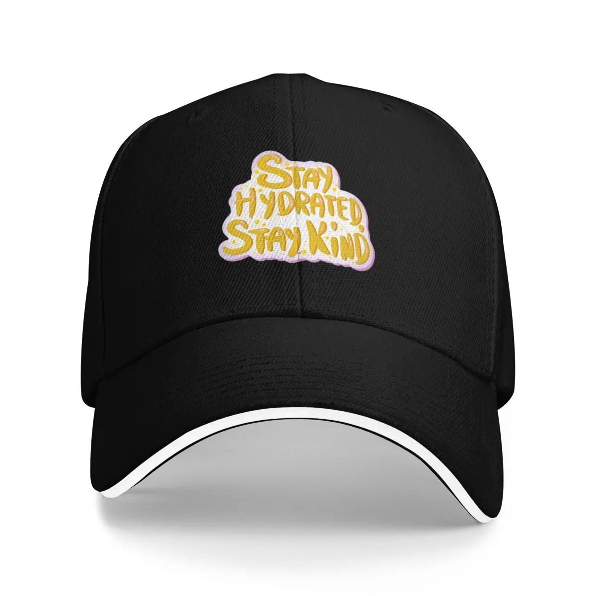 Stay Hydrated, Stay Kind. In my handwriting! Baseball Cap fun hats luxury caps Ball Cap Male hat Women's 2025 Men's