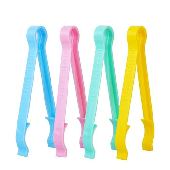Pinze sterilizzate antiscivolo Pinze in plastica sterilizzanti resistenti per biberon Pinzette Morsetto per bottiglia di latte Clip per bottiglia antiscivolo