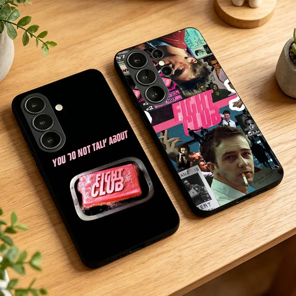 F-Fight C-Club Phone Case For Samsung Galaxy S21 S22 S23 S24ULTRA S25ULTRA FE Ultra Plus5G A52S S26 Shockproof Cover