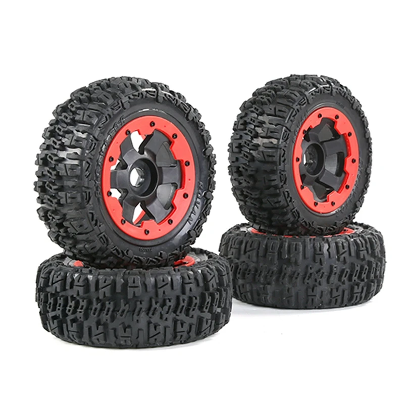 Off-Road RC Car Rubber Rear and Front Tires For 1/5 HPI ROFUN BAHA ROVAN KM BAJA 5T/5SC/5FT Rc Car Toys Parts