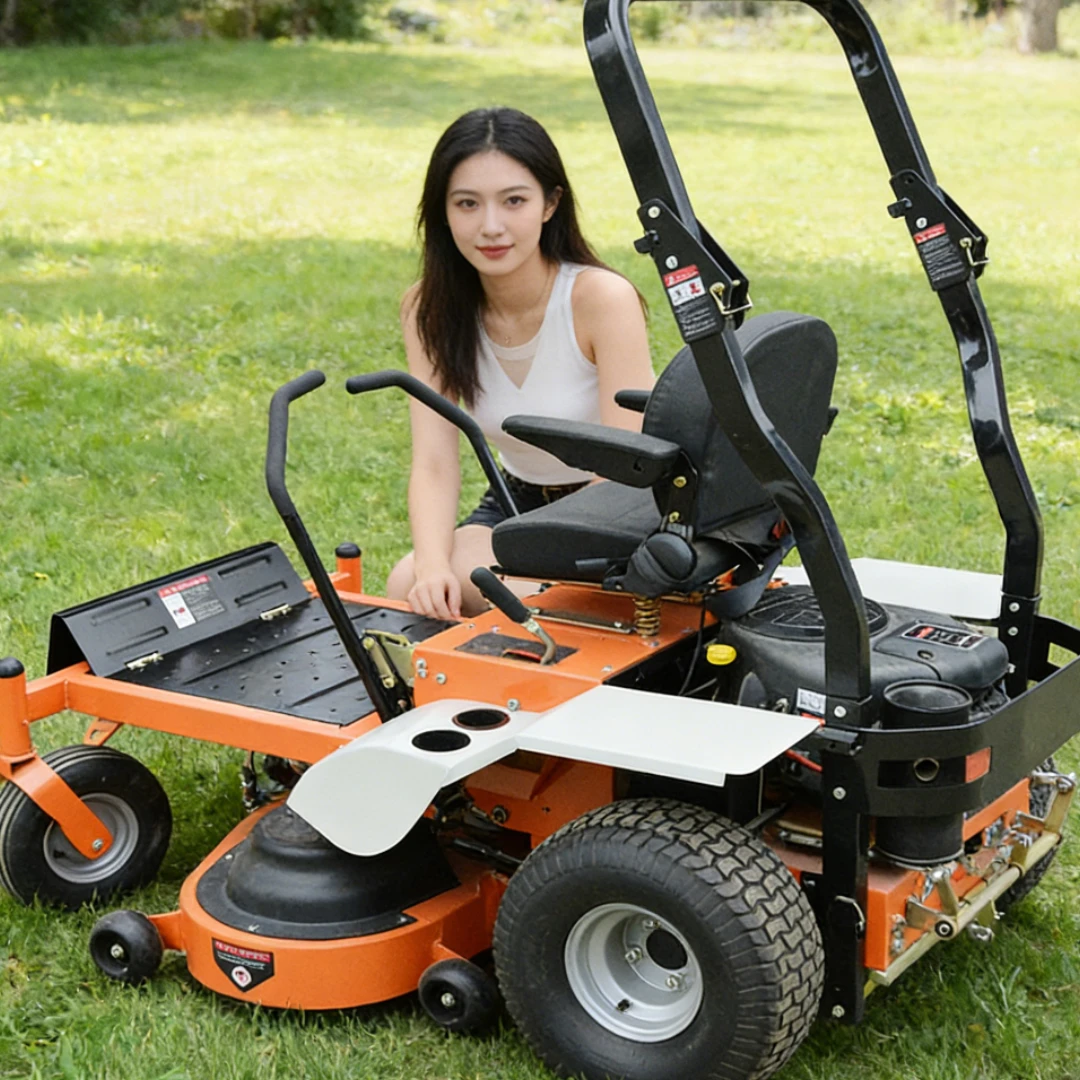 

Газонокосилка с нулевым радиусом поворота, 2-тактная, 190 куб. см, коммерческого класса, с сиденьем для оператора